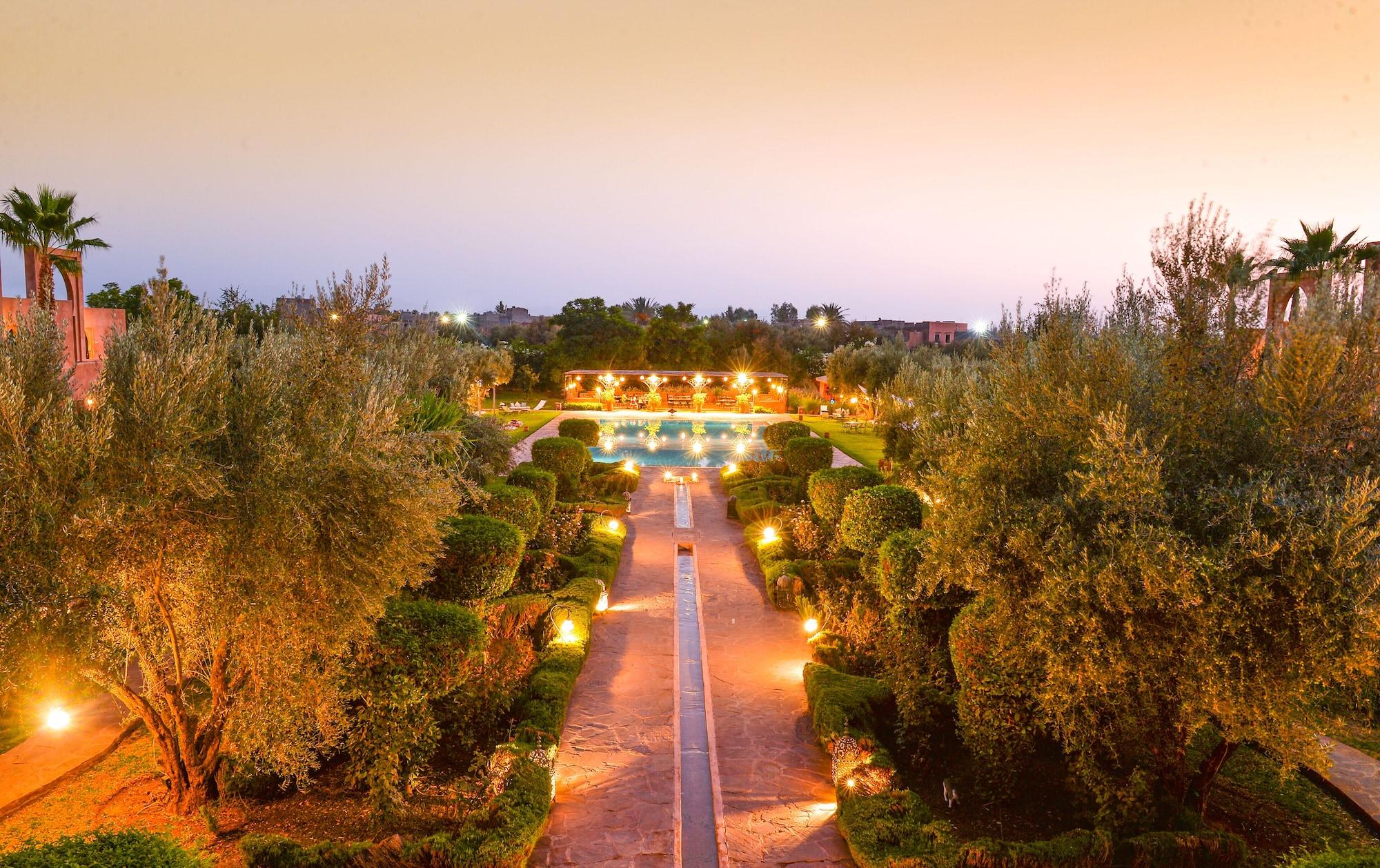 Les Jardins De Zyriab Bed & Breakfast Ait Hamid Ngoại thất bức ảnh